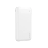 Powerbank K18-1W 10000mAh USB-A / USB-C / Micro USB - biały