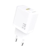 Ładowarka sieciowa 2.4A USB-A - biała
