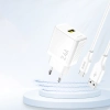 Ładowarka sieciowa 2.4A USB-A - biała