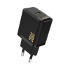 Ładowarka sieciowa PD20W GaN USB-C - czarna