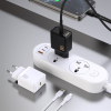 Ładowarka sieciowa PD20W GaN USB-C - czarna