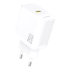 Ładowarka sieciowa 25W GaN USB-C - biała