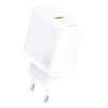 Szybka ładowarka sieciowa 30W PD GaN USB-C - biała
