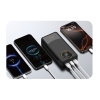 Powerbank K12Pro 20000mAh 22.5W PD USB-A USB-C - czarny