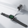 Ładowarka bezprzewodowa do Apple Watch 5W- srebrna