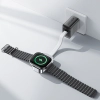 Ładowarka bezprzewodowa do Apple Watch 5W- srebrna