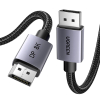 Kabel przewód DisplayPort 1.4 3m - czarny