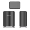 Obudowa 9728C3 na 2 dyski 2.5'' HDD / SSD / 3.5'' HDD - czarna