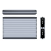 Kieszeń obudowa AM2C3-2N na dwa dyski M.2 NVME USB-C 10Gb/s - szara