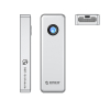 Kieszeń obudowa na dysk OUM2-G20 M.2 NVME USB-C 20Gb/s - srebrna