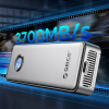Kieszeń obudowa na dysk OUM2-G20 M.2 NVME USB-C 20Gb/s - srebrna