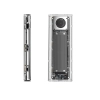 Kieszeń obudowa na dysk TCM2-G20 M.2 NVME USB-C 3.2 20Gb/s - srebrno-przezroczysta