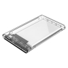 Kieszeń obudowa na dysk 2139C3 2.5'' HDD / SSD USB-C 5Gb/s - przezroczysta