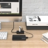 Hub rozdzielacz W5P-U2-030 4x USB-A 30cm - czarny