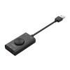 Karta dźwiękowa SC2 zewnętrzna wielofunkcyjna USB-A - czarna