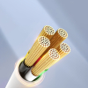 Kabel przewód CDX 100W 5A Power Delivery USB-C 1m - biały