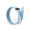 Kabel przewód CDX 60W 3A Power Delivery USB-C 1m - niebieski