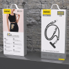 4w1 Kabel przewód smycz USB-A / USB-C / iPhone Lightning PD QC 65W 1.5m - czarny