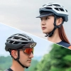 Czapka rowerowa kolarska z daszkiem - czarna