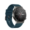 Pasek silikonowy do zegarka Huawei Watch GT 2/3/4/2 Pro/3 Pro/4 Pro/GT 2e 46mm - ciemnozielony