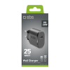 Ładowarka sieciowa Power Delivery USB-C 25W - czarna