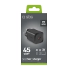Ładowarka sieciowa Power Delivery GaN USB-C 45W - czarna