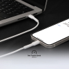 Kabel przewód USB-C PD 25W 1 m - biały