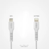 Kabel przewód z certyfikatem MFi USB-C - iPhone Lightning 1m - biały
