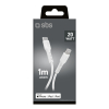 Kabel przewód z certyfikatem MFi USB-C - iPhone Lightning 1m - biały