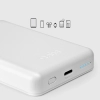 Powerbank 5000 mAh USB-C kompatybilny z MagSafe - biały