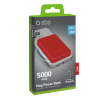 Powerbank 5000 mAh MagSafe - czerwony