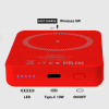 Powerbank 5000 mAh MagSafe - czerwony