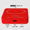 Powerbank 5000 mAh MagSafe - czerwony
