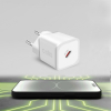 Ładowarka sieciowa GaN z Power Delivery 20W - biała