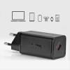 Ładowarka sieciowa GaN z Power Delivery 65W - czarna