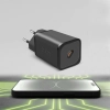 Ładowarka sieciowa GaN z Power Delivery 65W - czarna