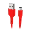 Kabel przewód USB-A - USB-C 1.5m - czerwony