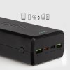 Powerbank 30000 mAh USB-C USB-A - czarny