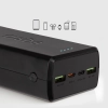 Powerbank 30000 mAh USB-C USB-A - czarny