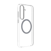 Etui silikonowe plecki Samsung Clear Magnet Case z ringiem magnetycznym do Samsung Galaxy S25 - przezroczyste