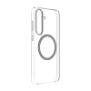 Etui silikonowe plecki Samsung Clear Magnet Case z ringiem magnetycznym do Samsung Galaxy S25 - przezroczyste
