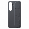 Etui silikonowe Samsung Standing Grip Case z uchwytem podstawką do Samsung Galaxy S25 - czarne
