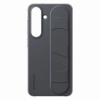 Etui silikonowe Samsung Standing Grip Case z uchwytem podstawką do Samsung Galaxy S25 - czarne