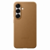 Etui plecki z ekoskóry Samsung KindSuit Case do Samsung Galaxy S25 - złote