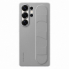 Etui silikonowe Samsung Standing Grip Case z uchwytem podstawką do Samsung Galaxy S25 Ultra - szare