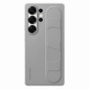 Etui silikonowe Samsung Standing Grip Case z uchwytem podstawką do Samsung Galaxy S25 Ultra - szare