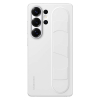 Etui silikonowe Samsung Standing Grip Case z uchwytem podstawką do Samsung Galaxy S25 Ultra - białe