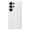 Etui silikonowe Samsung Standing Grip Case z uchwytem podstawką do Samsung Galaxy S25 Ultra - białe