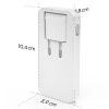 Ładowarka sieciowa składana GaN USB-C USB-A 65W - biała