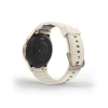 Smartwatch Hama 8900 GPS AMOLED 1.32'' z beżowym paskiem silikonowym - złoty